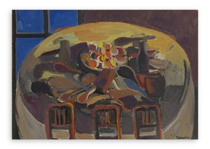 SAVERIO TERRUSO (1939-2003) - Table dressée, 1974
