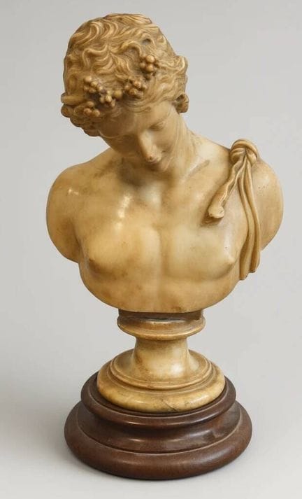 Apollo del Belvedere
Scultura in alabastro ambrato