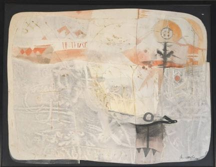 Mohamed NABILI (1954-2012)
"Composizione". 
Disegn