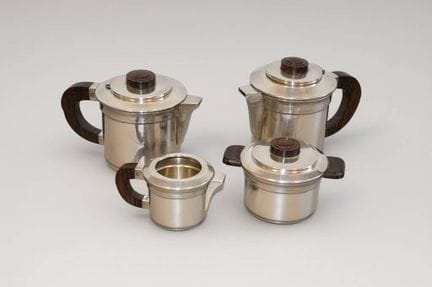 Tee- und Kaffeeservice aus Silber (925er-Punzierun