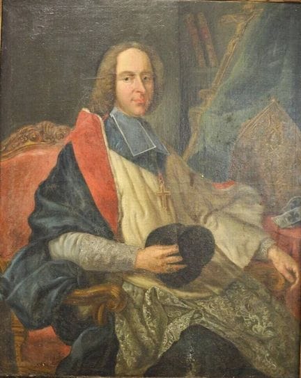 Ecole française du XVII-XVIIIème siècle
"Portrait 