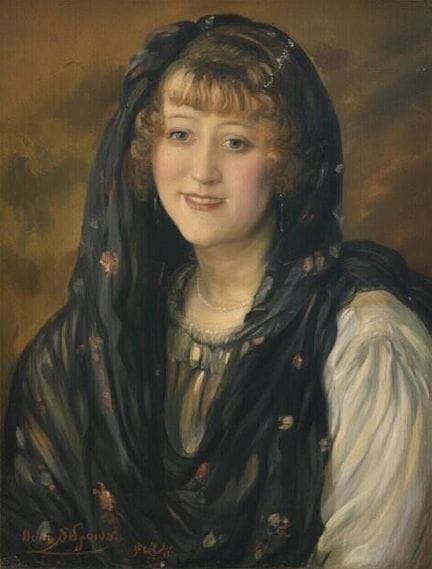 Henri Jules Charles DE GROUX (1866–1930)
"Portrait