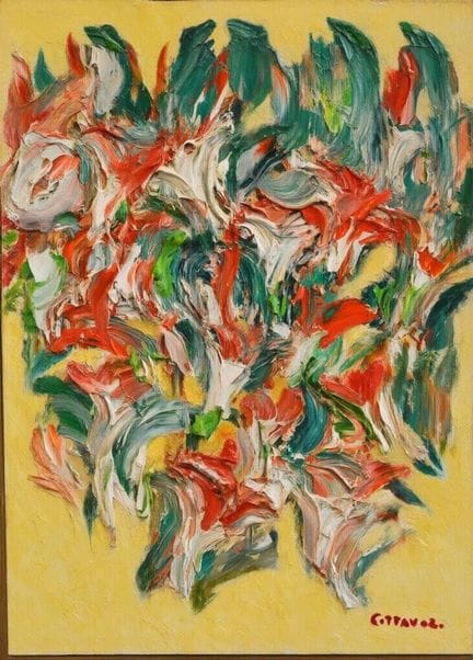 André COTTAVOZ (1922-2012)
"Composizione floreale"