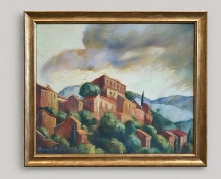 Georges DE POGEDAIEFF (1897–1971)
"Village View."
