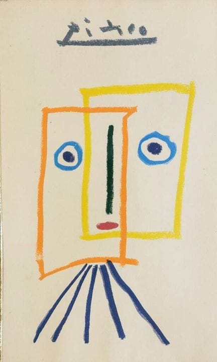 Pablo PICASSO (1881–1973) (nach einem Original)
„K
