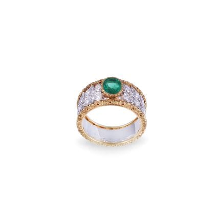 * ANILLO, MARIO BUCCELLATI, con banda calada y cin