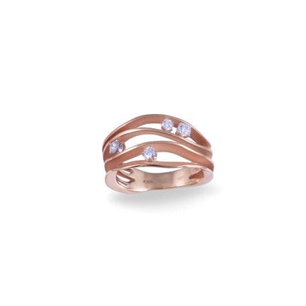 * BAGUE, ANNAMARIA CAMMILLI « Dune » : bague à ban