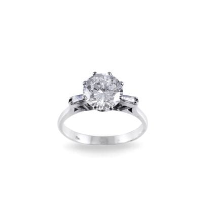 DIAMANT taille brillant d'un poids de 2,07 ct, mon