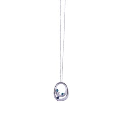 * PENDENTIF AVEC CHAÎNETTE, ANNAMARIA CAMMILLI « D