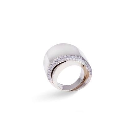 * RING, VHERNIER „Tourbillon“ aus 18 Karat Weißgol