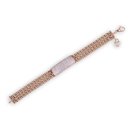* BRACCIALE, DÁMASO MARTÍNEZ in oro rosa 18Kt comp