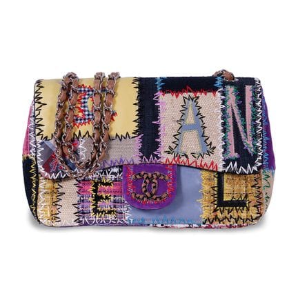 CHANEL, Jumbo Patchwork LIMITED EDITION in tweed m