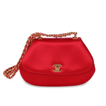 CHANEL, Mini Pochette  raffinato design a trapezio