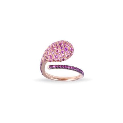 * RING, CHANTECLER „Joyful“ Contrarié, aus 18 Kara