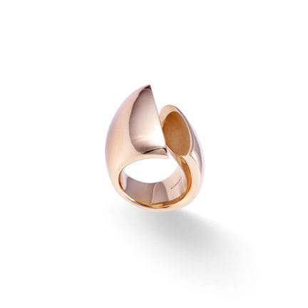 * RING, VHERNIER „Eclisse“, breiter, skulpturaler 