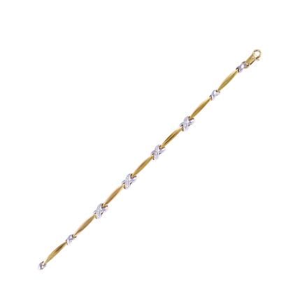 * ARMBAND, GIANNI CARITÀ, halbstarr, aus 18-Karat-