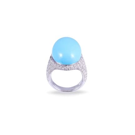 * RING, CHANTECLER „Cherie“ aus 18 Karat Weißgold,