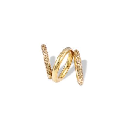 * RING, POMELLATO, aus 18 Karat Gelbgold, gelenkig