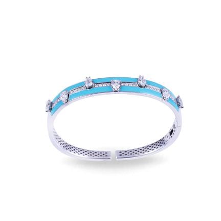* ARMBAND, DÁMASO MARTÍNEZ, feststehend, aus 18 Ka
