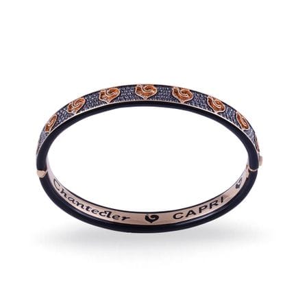 * ARMBAND, CHANTECLER „Carousèl“, starr, aus schwa