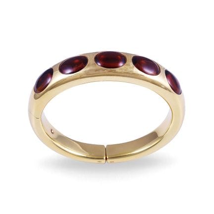 * ARMBAND, POMELLATO „Bisanzio“, starr und gewölbt