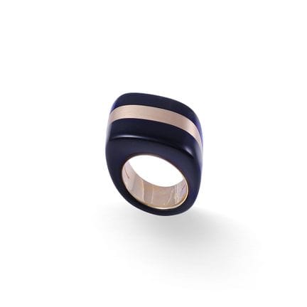 * RING, VHERNIER „Nilo“ aus 18-Karat-Gelbgold und 