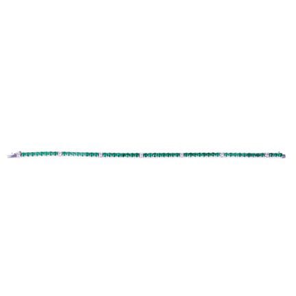 * BRACCIALE rivière in oro bianco 18Kt percorsa da