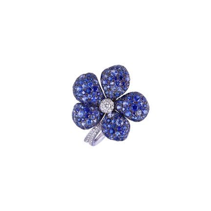 * RING, CHANTECLER „Fiori di Capri“ aus 18-karätig