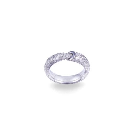 * RING, VHERNIER „Calla“, Bandring aus 18 Karat We