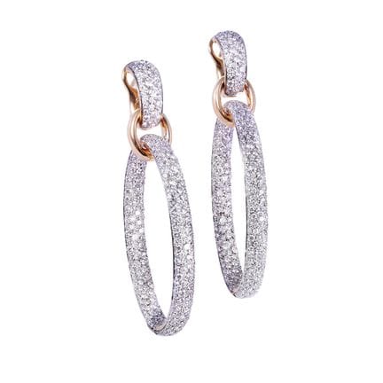* OHRRINGE, POMELLATO „Iconica“ aus 18 Karat Gelb-
