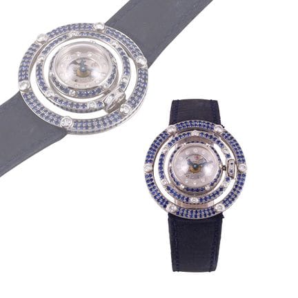 OROLOGIO, FORGÈT GENÈVE scheletrato, cassa in oro 