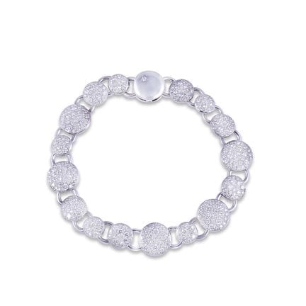 * ARMBAND, POMELLATO „Sabbia“ aus 18-Karat-Weißgol