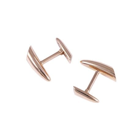 * CUFFLINKS, VHERNIER “Calla” in 18K rose gold, 9.