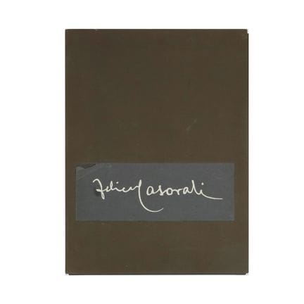 ŒUVRE GRAPHIQUE DE FELICE CASORATI Dossier contena