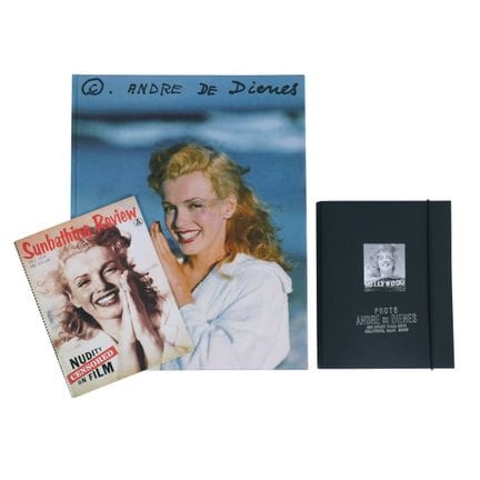 MARILYN, 2002 ANDRÉ DE DIENES Coffret contenant tr