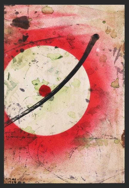 SANS TITRE, 1958 TOSHIMITSU IMAI Technique mixte s