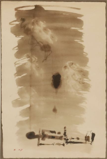 SUCCUBES, 1962 ANDRÉ MASSON Chine, encres, gouache