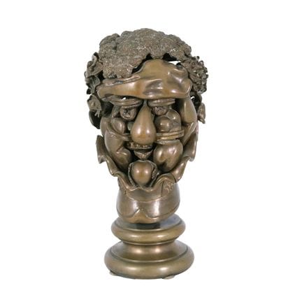 HOMMAGE À ARCIMBOLDO, 1979 MIGUEL BERROCAL Bronze 