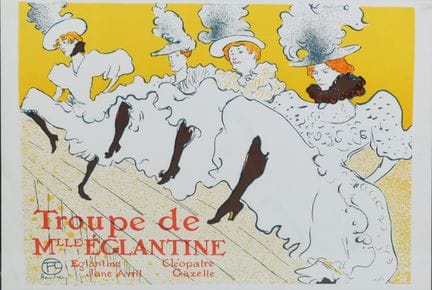 LA TROUPE DE Mlle EGLANTINE 1896, 1979 HENRI DE TO