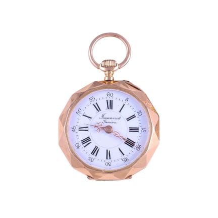 Case: 18K gold with enamel DIAM: 29 mm