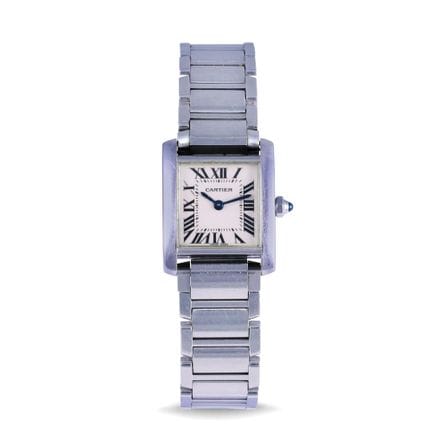 Cartier Ref: 2384, 'Tank Francaise' Case: stainles