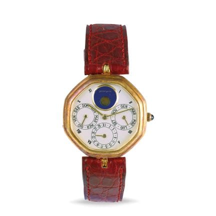 Gerald Genta Ref: G2213.7, 'Calendar' Case: 18K ye