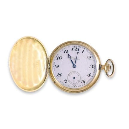 ECCELSO Case: 18K yellow gold Dial: silver, Arabic