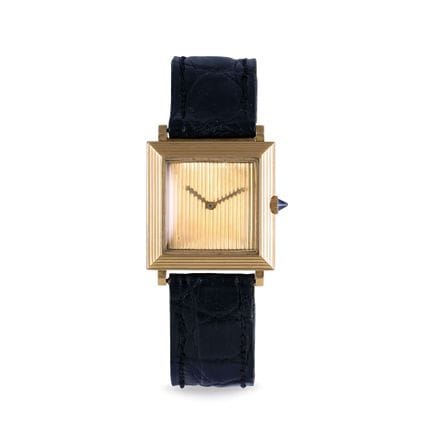 Boucheron Ref: 'Reflet' Case: 18K yellow gold, knu