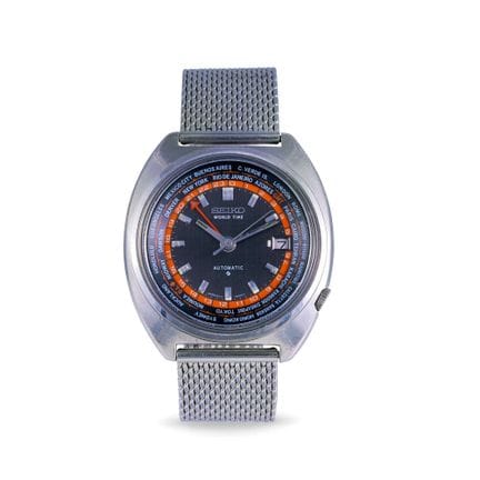 Seiko Ref: 6117-6400, 'World Time' Case: stainless