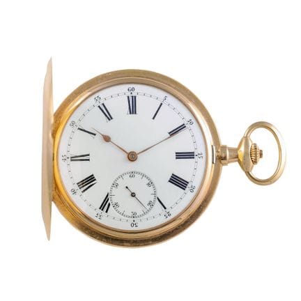 Vacheron Constantin Case: 18K yellow gold, savonet