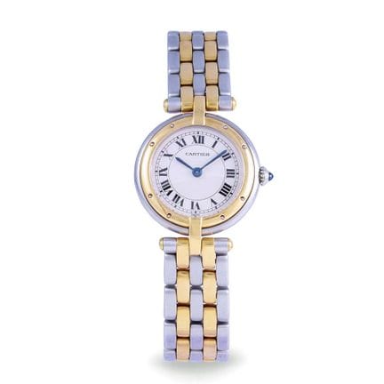 CARTIER Ref: 166920, 'Vendôme' Case: steel and gol