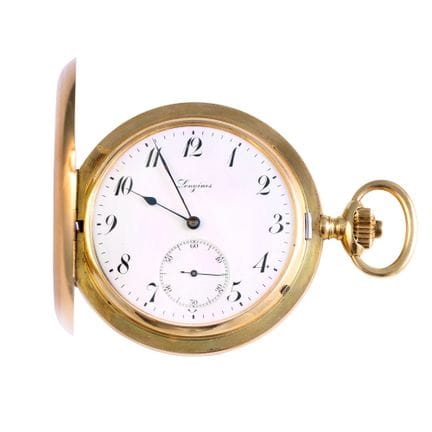 Longines Ref: 'Grand Prix' Case: 18K yellow gold, 