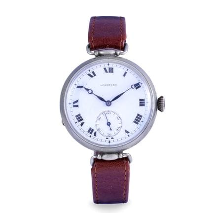 Longines Caja: de acero, con bisagra, con la firma