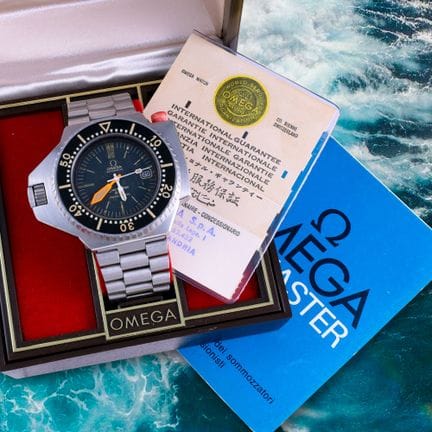 Omega Ref.: 166077, «PLOPROF 600». Caja: de acero,